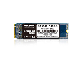 Kingmax 512GB SA3080 M.2 2280 SSD SATA3, 540 MB/s | 480MB/s