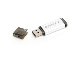 Platinet PMFV64S USB 2.0 64GB USB kľúč, strieborný
