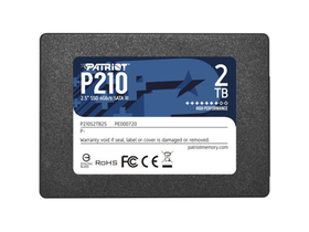 Patriot 2.5" 2TB P210 SATA3 SSD, 520 MB/s | 430 MB/s