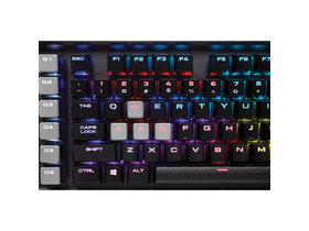Corsair K95 RGB Platinum mechanická gamer klávesnica, MX Speed, INTL. čierna