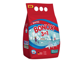 Bonux Ice Fresh Waschpulver für weiße Wäsche, 3 kg, 40 Wäschen