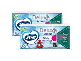 Zewa Deluxe 3 slojne papirne maramice, limited edition, 2x90 kom