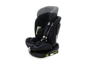 Asalvo Tutto Fix 0123 Isofix Kindersitz, 0-36 kg, schwarz