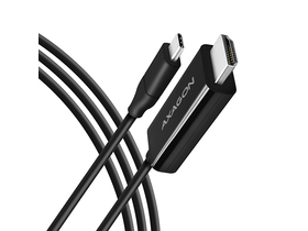 Axagon RVC-HI2C USB-C - HDMI 2.0 kabel, 1,8m, crna