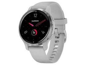 Спортен часовник Garmin Venu 2S, светло сив / сребърен