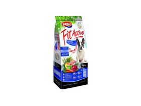 Fit Active Premium Adult Small Hypoallergenic száraz kutyaeledel, hal+alma+rizs, 15 kg