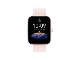 Amazfit Bip 3 Pro Smartwatch, Pink