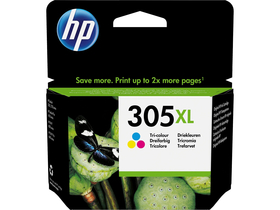 HP 305XL náhradní inkoustová kazeta, tříbarevná