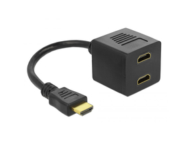 Delock-Adapter HDMI-Stecker - 2x HDMI-Buchse