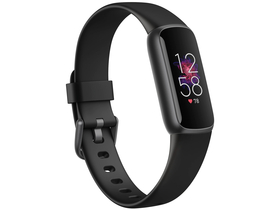 Fitbit Luxe Smartwatch zur Aktivitätsmessung, schwarz