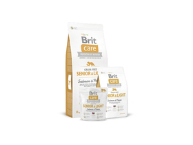 Brit Care Senior & Light suché krmivo pre psov, losos a zemiaky, 12 kg