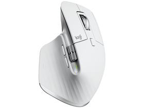 Logitech MX Master 3S bežični miš, 8000 dpi, tihi, BT, sivi