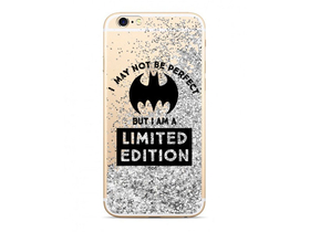 DC Comics stražnja maska za Samsung Apple iPhone X/XS sa tekućinom, svjetlucavo srebrna boja, Bat Girl 007