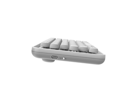 Rapoo Ralemo Pre 5 Multimode Bluetooth mechanische Tastatur, internationales Layout, weiß