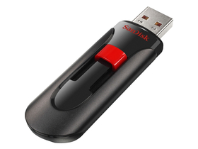 SanDisk Cruzer Glide USB kľúč, 128 GB, USB 2.0. čierny