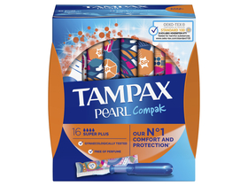 Tampax Compak Pearl Super Plus tampon, 16 db