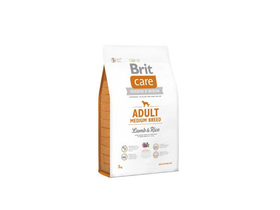Brit Care Adult Medium Breed Trockenfutter, Lamm/Reis, 3kg