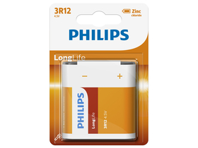 Philips 3R12L1B/10 LongLife 4.5V 1 elem