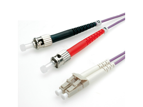 Roline 50 OM4 LC/ST optički patch kabel, 2m