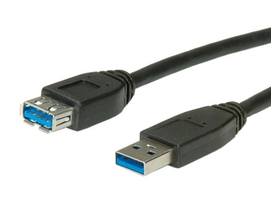 ROLINE Kabel USB 3.0 A-A M/F 1.8m