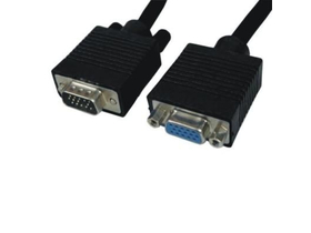 Roline VGA Quality kabel 15M/F 2m