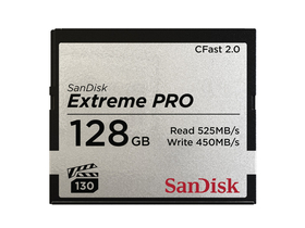 SanDisk Extreme Pro 128GB memóriakártya, CFast 2.0 (173408)