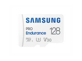 Samsung MicroSD kártya - 128GB MB-MJ128KA/EU (PRO Endurance, Class10, R100/W40, adapter, 128GB)