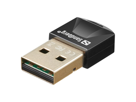 Sandberg USB Bluetooth 5.0 Dongle adaptér (čierny; BT5.0+EDR; Max: 20m)