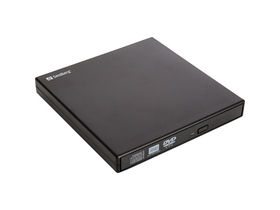 Sandberg CD/DVD USB 2.0 externá mechanika, čierna