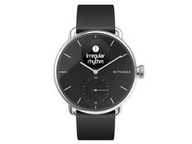 Withings Scanwatch 38mm Smartwatch, schwarz