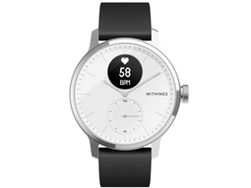 Withings Scanwatch 42mm Smartwatch, weiß