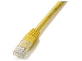 Equip 825461 UTP patch kábel, CAT5e, 2m žltý