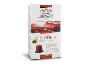Dell` Compagnia Arabica Medellin Kolumbie Supremo, kompatibilní s Nespresso Káva v kapslích 10ks 
