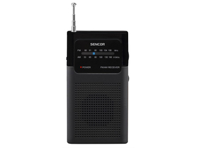 Sencor SRD 1100B džepni radio, crni