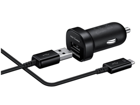 Samsung EP-LN930BBE szivargyújtó gyorstöltő Micro USB, fekete