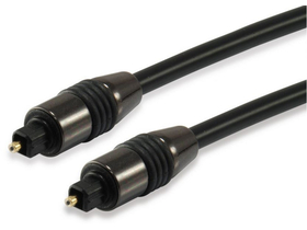 Equip 147922 optički SPDIF kabel, muški / muški, crni, 3m