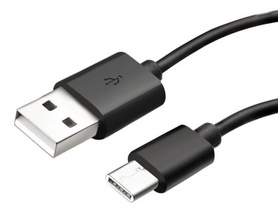 Xiaomi USB Type-C кабел за данни, черен (1 м)