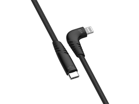 Silicon Power Kábel - USB Type-C to Lightning (Crni, 1m, 60W, Apple MFi Certified)
