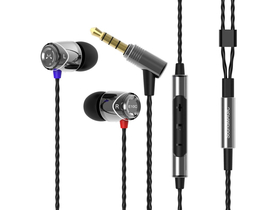 SoundMAGIC E10C In-Ear slušalice headset srebrna-crna