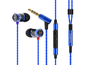 SoundMAGIC E10C In-Ear slúchadlá headset modré-čierne