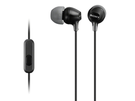 Sony MDR-EX15AP Kopfhörer für Android/Iphone Smartphone, schwarz