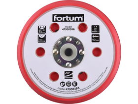Extol gumeni disk za 4795038 rotacionu brusilicu, 6"/150mm, 6+16 kom rupa, čičak, 12.000 obrt./min