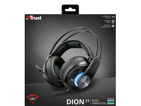 Trust GXT 383 Dion 7.1 gamer sluchátka s mikrofonem