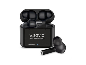 Savio TWS-08 Pro True Wireless Bluetooth 5.0 slušalice, crne