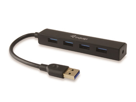 Equip Life USB Hub 4-Port USB3.0 Typ C, Schwarz (128953)