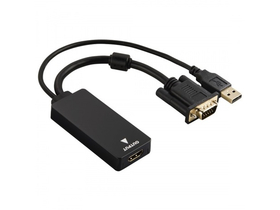 Hama HAM54547 VGA HDMI  adapter +USB (AUDIO)