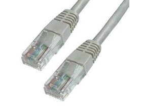 Wiretek Cat.5E UTP Patch kabel, 30m (siva)