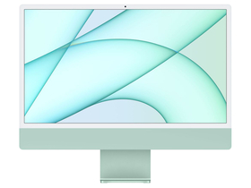 Apple iMac 24" Computer, Retina 4.5K, Apple M1 Chip, 8-Kern-CPU, 8-Kern-GPU, 256 GB, grün