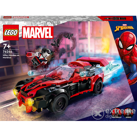 LEGO® Super Heroes 76244 Miles Morales vs. Morbius, 220 darabos