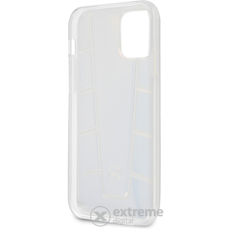Mercedes Line Iridescent Cover tok Apple iPhone 12 Mini készülékhez, átlátszó